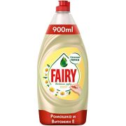 FAIRY Средство для мытья посуды Нежные руки Ромашка и витамин Е 900 мл.