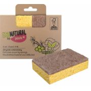 Губки для посуды ЭКО 2 шт. YORK