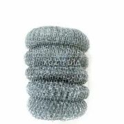 Губка металлическая для посуды МАКСИ в сетке (5шт) Россия /100