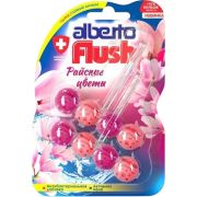 Шарики Альберто Flush для унитаза «Райские цветы» 2 блока по 55гр.