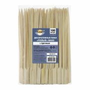 Декоративные пики ГОЛЬФ maxi, 18 cм, 100 шт/уп, AVIORA (М. арт. 401-905)