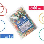 Резинка для банкнот, размер 60 мм, 1 кг в упаковке, AVIORA (М. арт. 402-571)