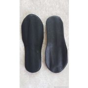 Тапочки «Стандарт Hotel», черные с открытым мысом