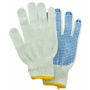 Перчатки ХБ 5 нитей 10 класс с ПВХ точка