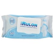 Бумага туалетная влажная Mon Rulon №50 с пластиковым клапаном