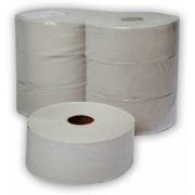 Туалетная бумага, 300 м. (6 рул./упак) осн.серая макулатура