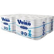 Бумага туал.Veiro 12 рул. 2 слоя Домашняя белая
