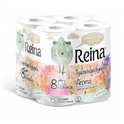 Туалетная бумага Reina Aroma Цветочная свежесть 2 слоя, 8 шт/уп