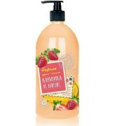 СЧ Колокольчик 1 л. Крем-мыло Клубника и банан