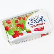 ЛЕСНАЯ ПОЛЯНКА мыло 90 г. Клубника со сливками